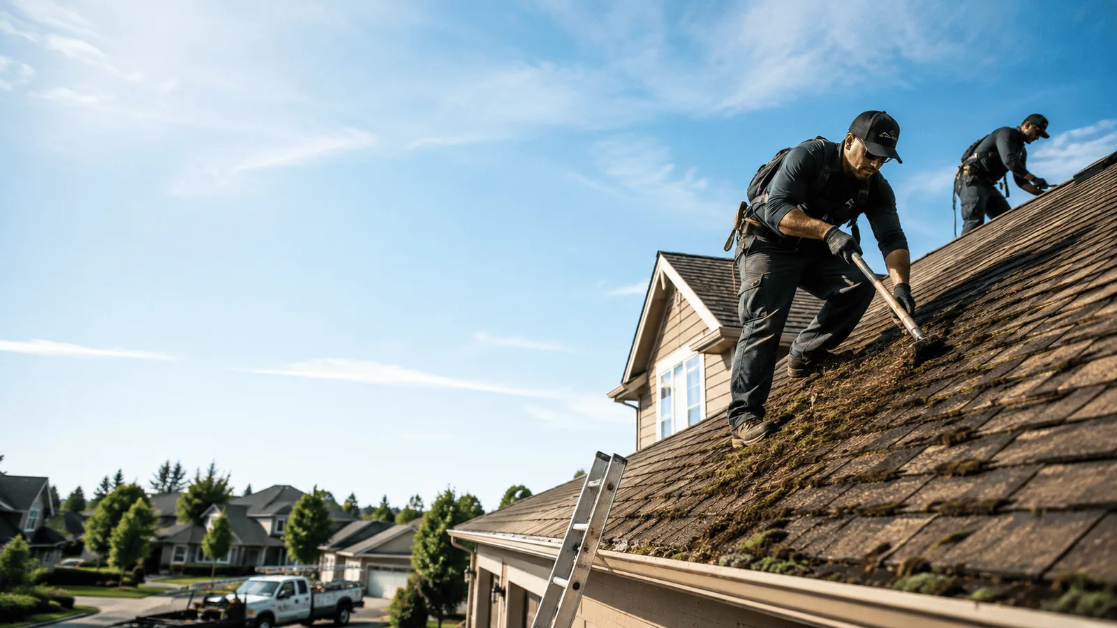 Roof Moss Removal in Westphalia, IN near me